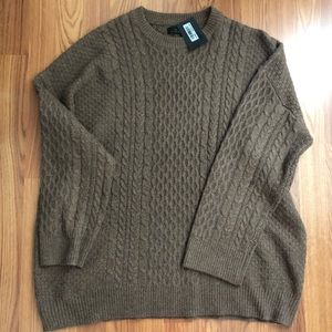 Oak + Fort Brown knit sweater